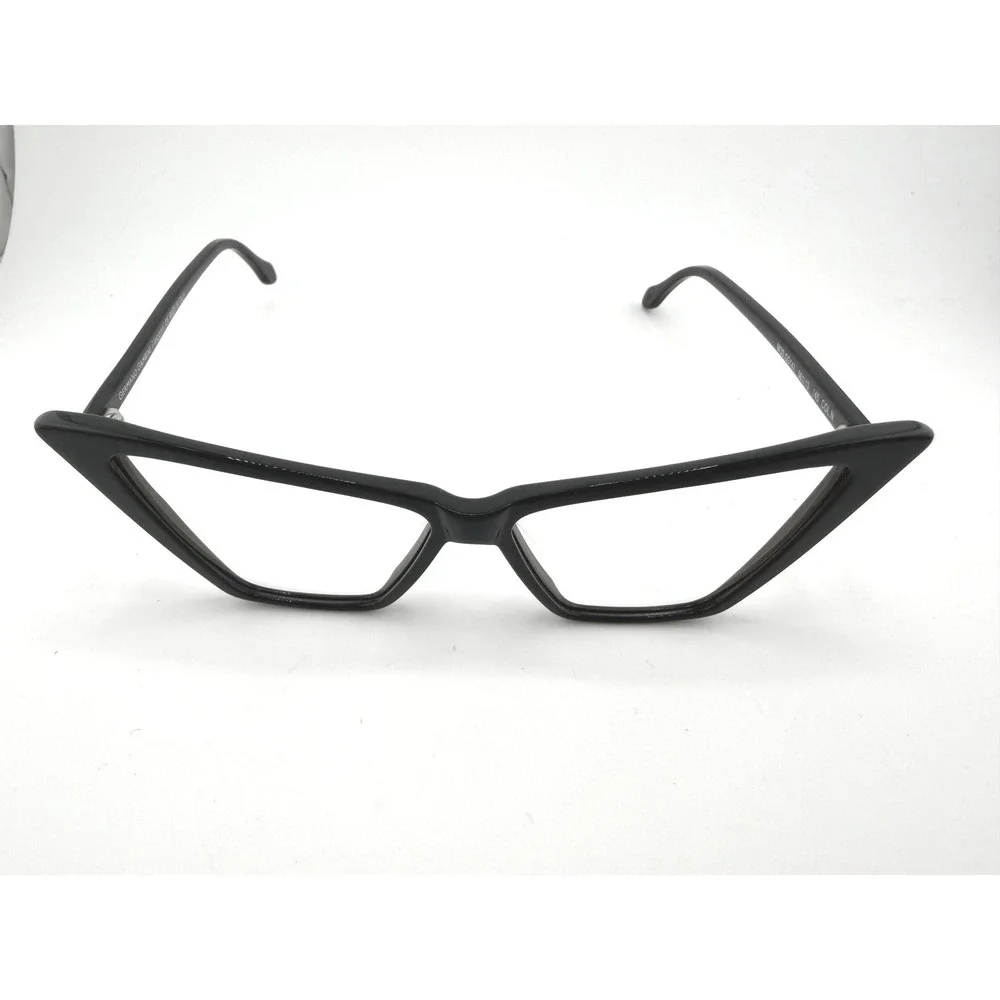Germano Gambini i leggeri Black Cat Eye Eyeglasses GG141 56-13-145 Italy